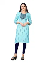 A-Line Cotton Kurti for Women 