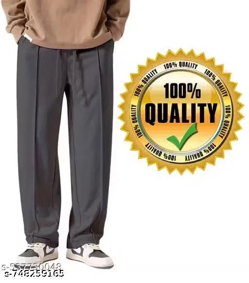 Lycra Trouser for Men, Grey (28)