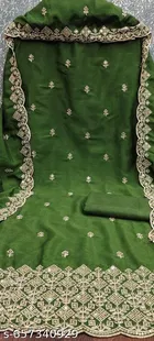 Vichitra Silk Pakistani Suits for Women 