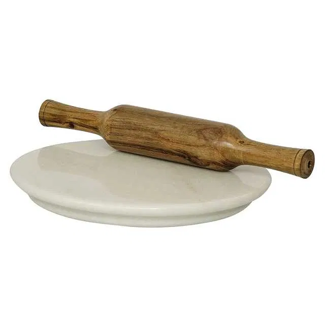 Roti Maker Chakla Belan (Pack of 2, White) (RF-003)