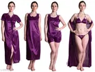 Satin Nightdress Set for Women 