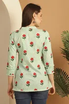 Cotton Printed Top for Women 