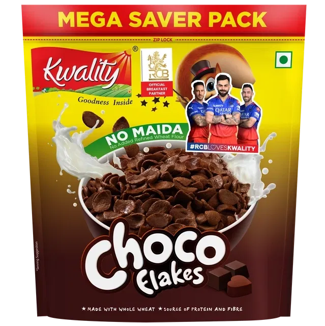 क्वालिटी चोको फ्लेक्स मेगा सेवर पैक 1 Kg (पाउच)