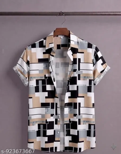 Casual Shirts for Men (Multicolor, XXL)
