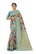 Art Silk Printed Saree for Women 