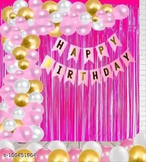53 Pcs Balloons Decoration Kit, Multicolour, Set of 1