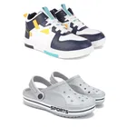 Combo of Sports Shoes & Clogs for Men 