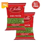 सेठी हरा मटर 2X75 g 