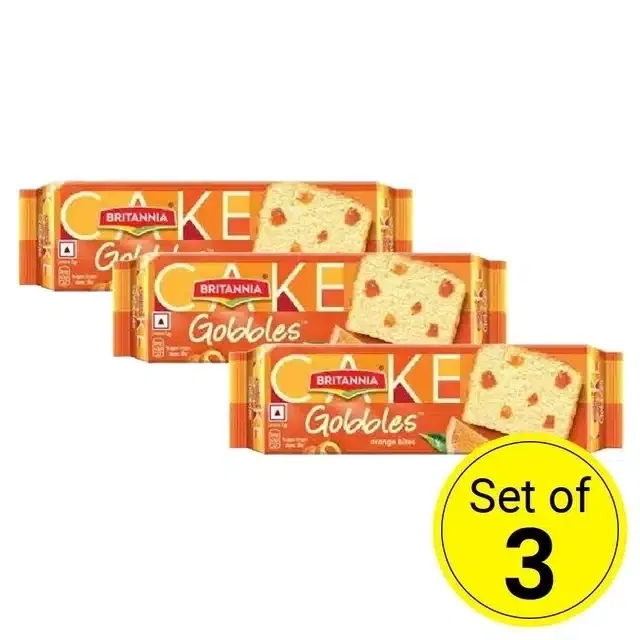 ब्रिटानिया गोब्लेस ऑरेंज बाइट्स 45 g (Pack of 3)