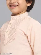 Cotton Blend Kurta with Pyjama for Boys 