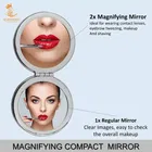Majestique 2 Shape Compact Mirror Round and Square 