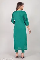 Pashmina Embroidered Kurti for Women 