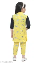 Cotton Blend Clothing Set for Girls 