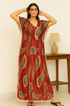 Sarina Printed Nightdress for Women 