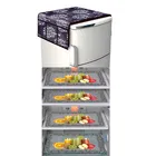 PVC Printed Refrigerator Top Cover with Mats 