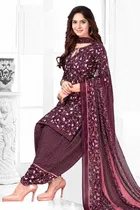Punjabi Floral Suit for Women 