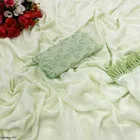 Chiffon Embroidered Saree for Women 