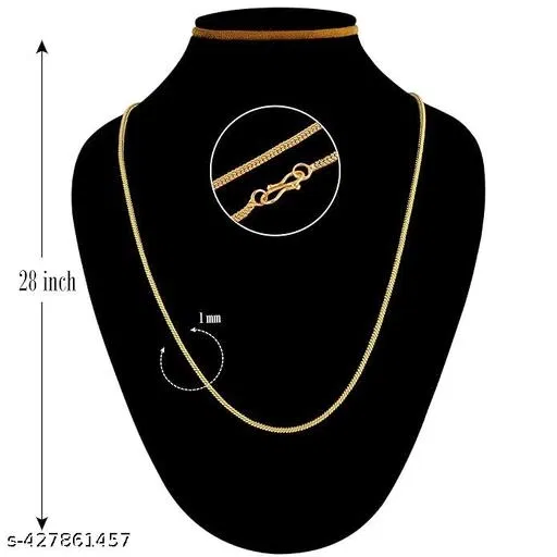 Gold Plated Copper Chain for Men