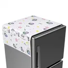 Floral White Proof fridge top cover