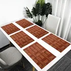 PVC Printed Dining Table Placemats 