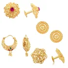 Alloy Stud Earrings for Women 