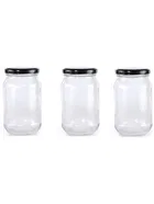 Glass Airtight Kitchen Storage Jars with Lid 