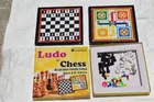 2-in-1 Chess & Ludo Board Game for Kids (Multicolor, 12x12 inches)