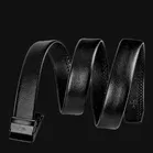PU Solid Belt for Men, Black