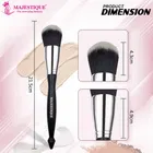 Majestique Beauty Highlighter Powder Makeup Brush With Soft Bristles 