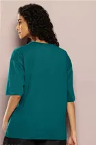 Oversized Cotton Blend T-shirts for Women 
