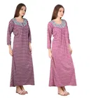 Woolen Hosiery Nighty for Women 