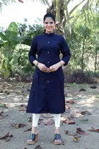 A-Line Cotton Kurti for Women 