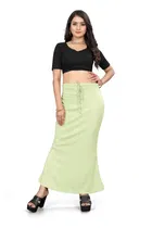 Lycra Solid Saree Petticoat for Women 