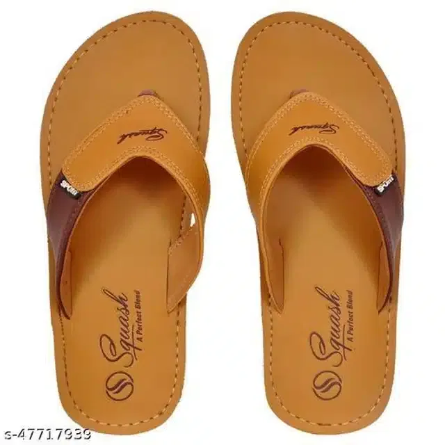 Flip Flop for Men (Tan, 8)