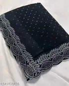 Georgette Embellished Saree for Women 