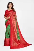 Art Silk Printed Saree for Women 