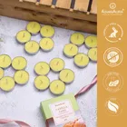 ASIAN AURA Vanilla Cake T-Light Candles - Pack Of 20