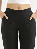 Rayon Regular Fit Trouser for Women 