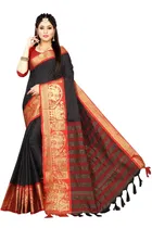 Cotton Embellished Saree for Women 