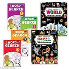 Little Explorers INDIA & WORLD Activity Editions with Stickers, Word Search Puzzle Books Part 1 to 4, Set of 6