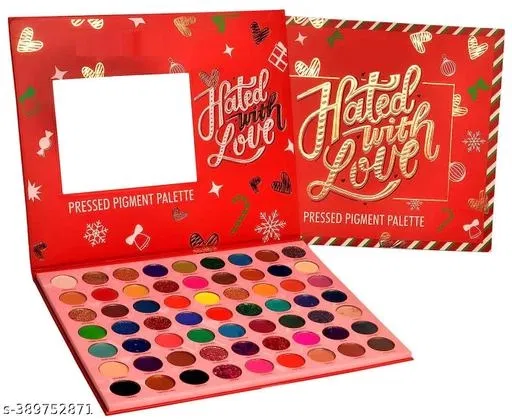 63 Colors Eye Shadow Palette, Multicolor