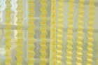 Sheer Plain Yellow Door Curtain 7ft Pack of 1