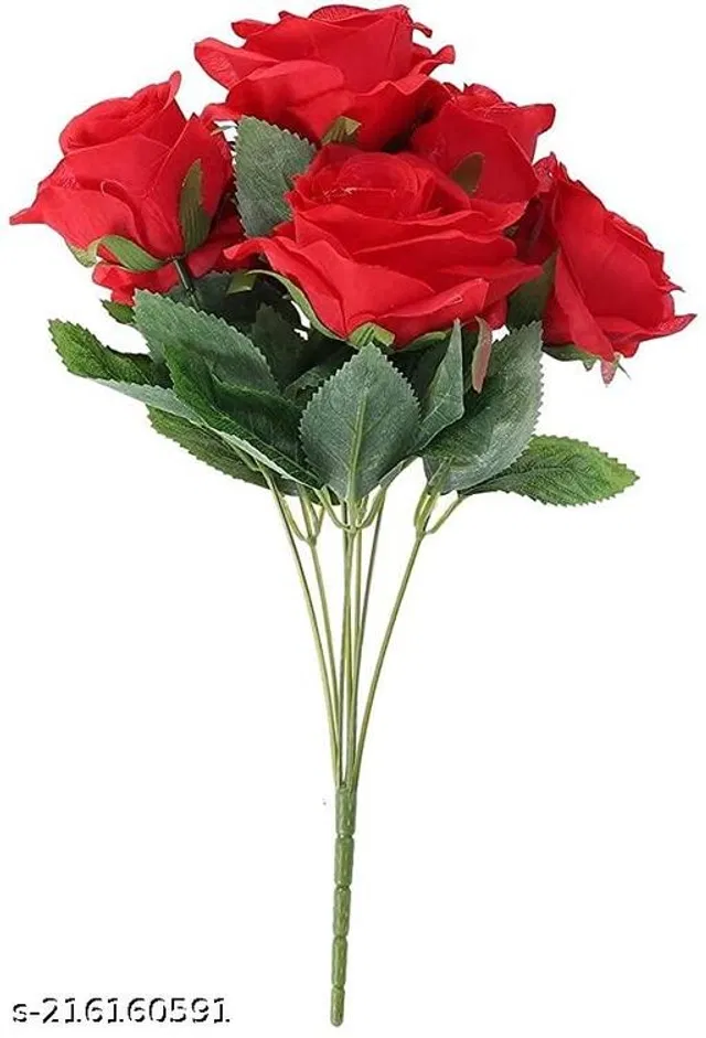 Plastic Artificial Flower (Multicolor)