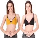 Cotton Blend Non Padded Bra for Women 