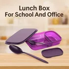 Parikshit Divine Lunch Box For Schol And Office use, Purple
