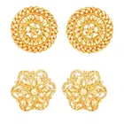 Designer Gold Plated Earrings Set for Women & Girls 