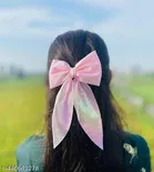 Hair Bow Clip for Women 