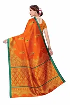 SVB आर्ट सिल्क साड़ी फॉर विमेंस 