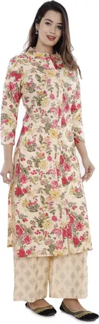 Pure Cotton Printed Kurti for Women 