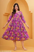 Rayon Kurti for Women, Pink 